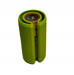 ADAPTER przejściówka BATERII akumulatora AA LR6 LR06 na do C LR14 R14 - Adaptery i przejściówki - miniaturka - grafika 1