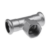Łączniki, trójniki, kształtki - Trójnik z GW KAN-therm Inox - 42 x 1" x 42mm - miniaturka - grafika 1