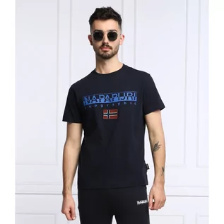 Koszulki męskie - Napapijri T-shirt s-ayas | Regular Fit - grafika 1