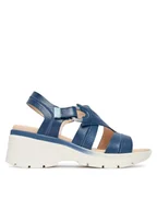 Sandały damskie - Hispanitas Sandały HV264570 C003 Granatowy - miniaturka - grafika 1