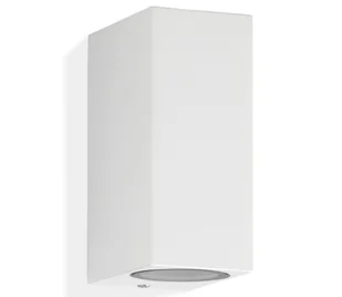 Telefunken 307006TF -LED Kinkiet zewnętrzny 2xGU10/5W/230V IP44 biały - Lampy ogrodowe - miniaturka - grafika 1