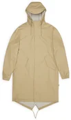 Kurtki i kamizelki sportowe damskie - Rains płaszcz przeciwdeszczowy unisex FISHTAIL PARKA W3 18140 24 SAND L - miniaturka - grafika 1