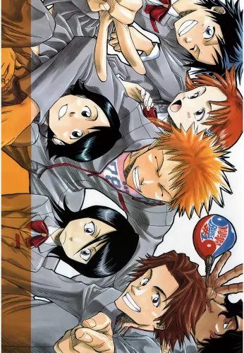 Plakat Anime Manga Bleach blh_126 A2 (custom)