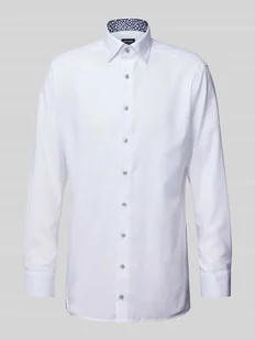 Koszula biznesowa o kroju regular fit z kołnierzykiem typu under button down - Koszule męskie - miniaturka - grafika 1