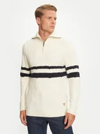 Swetry męskie - Guess Sweter M4BR12 Z3HA2 Écru Regular Fit - miniaturka - grafika 1