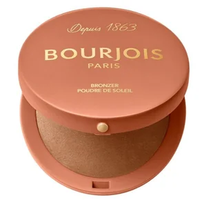 Bourjois Maxi Round Pot Bronzer w pudrze, 002 Dark Medium - Bronzery i konturowanie twarzy - miniaturka - grafika 1