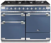 Kuchenki gazowo-elektryczne - Falcon Elise 110 Niebieski stone szczotkowany nikiel - miniaturka - grafika 1