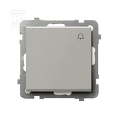 Klawisze i ramki - Łącznik zwierny "dzwonek" SONATA KASZMIR - miniaturka - grafika 1