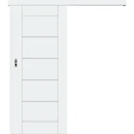 Drzwi wewnętrzne - Classen Skrzydło Falko 80P przesuwne uchwyt stalowy biel arktyczna - miniaturka - grafika 1