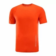 Koszulki sportowe damskie - Koszulka Salomon Sense Aero Fiery Red - miniaturka - grafika 1