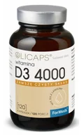Witaminy i minerały - Witamina D3 4000 - Olicaps Formeds, 120 Kapsułek - miniaturka - grafika 1