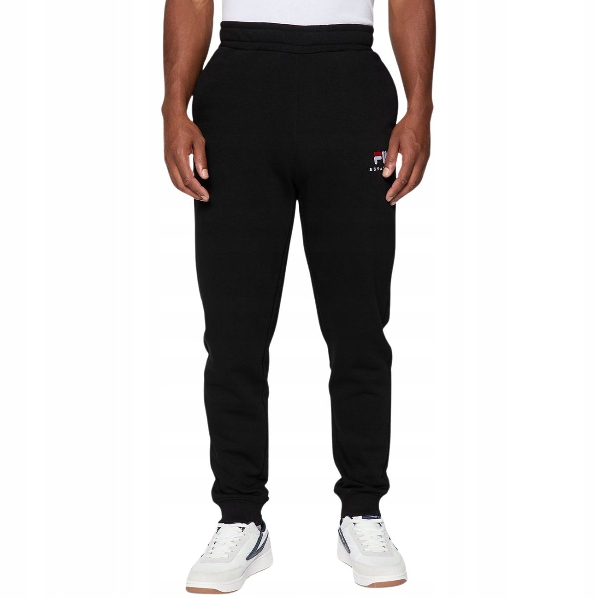 Spodnie męskie Fila Bovrup czarne FAU0146 80010 2XL