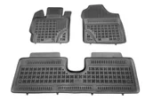 Dywaniki samochodowe - REZAW Plast Dywaniki samochodowe gumowe PLAST: Toyota Yaris III 2011- (5 drzwi) 201421 - miniaturka - grafika 1