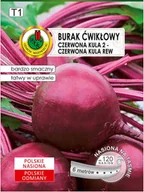 Nasiona i cebule - Burak na taśmie Czerwona Kula 6 m PNOS - miniaturka - grafika 1