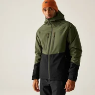 Kurtki i kamizelki sportowe męskie - Regatta Kurtka męska przejściowa ocieplana Highton Stretch Zielony, Rozmiar: M - miniaturka - grafika 1