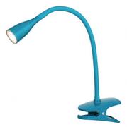 Lampy stojące - Rabalux Jeff LED niebieska lampka z klipsem 4195 4195 - miniaturka - grafika 1