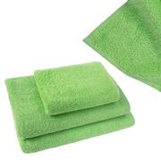Ręczniki - Bawełniany Ręcznik Frotte 70x140 cm kąpielowy, plażowy Simple zielony 400g/m2 - miniaturka - grafika 1