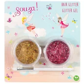 Ozdoby do włosów - Souza! Brokat do włosów dla dzieci 2 szt. - miniaturka - grafika 1