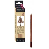 Przybory szkolne - St. Majewski Ołówek sześciokątny cedrowy 9B - miniaturka - grafika 1