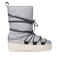 Śniegowce damskie - Śniegowce Napapijri River05 NP0A4HVW Szary - miniaturka - grafika 1