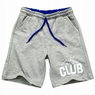 SPODENKI Dresowe SPORTOWE Szorty NADRUK 128 - Spodenki damskie - miniaturka - grafika 1