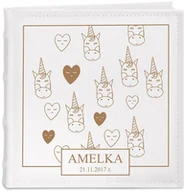 Albumy fotograficzne - Album na zdjęcia z grawerem dla dziewczynki na urodziny - miniaturka - grafika 1