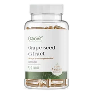 Witaminy i minerały - OstroVit Grape Seed Extract 90vcaps. Ekstrakt z Pestek Winogron - miniaturka - grafika 1