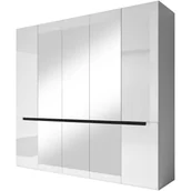 Szafy - Szafa 5D 2498AJ21 TYP-21 Hektor Helvetia Wieruszów Biały - miniaturka - grafika 1