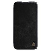 Etui i futerały do telefonów - Nillkin Etui ochronne Qin Leather Pro do Samsung Galaxy S23 Czarne - miniaturka - grafika 1
