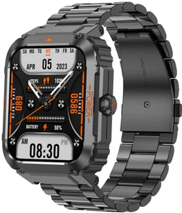 Hagen HB21.14.114 HB21 Grafitowy - Smartwatch - miniaturka - grafika 1