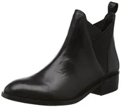 Botki damskie - Aldo Damskie botki, Czarna skóra - 37 EU - miniaturka - grafika 1