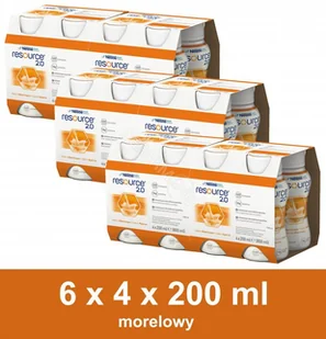 Resource 2.0 morela w dwupaku (2x) 4 x 200 ml - Żywienie medyczne - miniaturka - grafika 3