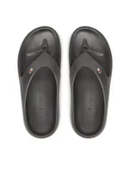 Klapki i japonki damskie - Tommy Hilfiger Japonki Th Comfort Beach Sandal FW0FW08522 Szary - miniaturka - grafika 1