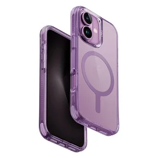 UNIQ etui Combat iPhone 16 Plus 6.7" Magclick Charging różowy/grape pink - Etui i futerały do telefonów - miniaturka - grafika 1