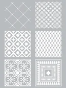 Scrapbooking - Szablon Sitodruk Płytki Cementowe - miniaturka - grafika 1