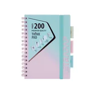 Zeszyty szkolne - Kołozeszyt A5/200K Ombre Pastel ASTRA - ASTRA papiernicze - miniaturka - grafika 1