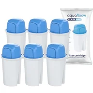 Wkłady filtrujące - Filtr AquaFloow Classmag z magnezem do dzbanek filtrujący Dafi zamiennik 6x - miniaturka - grafika 1