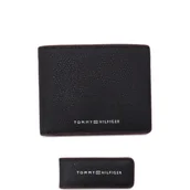 Portfele - Tommy Hilfiger Skórzany portfel + klips do banknotów - miniaturka - grafika 1