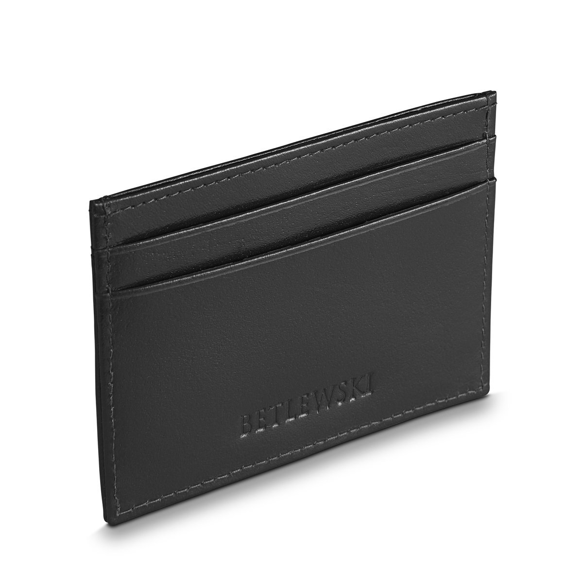 Betlewski, Etui skórzane na karty, czarne