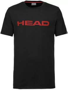 HEAD IVAN Black/Red 2019 - Koszulki sportowe męskie - miniaturka - grafika 1