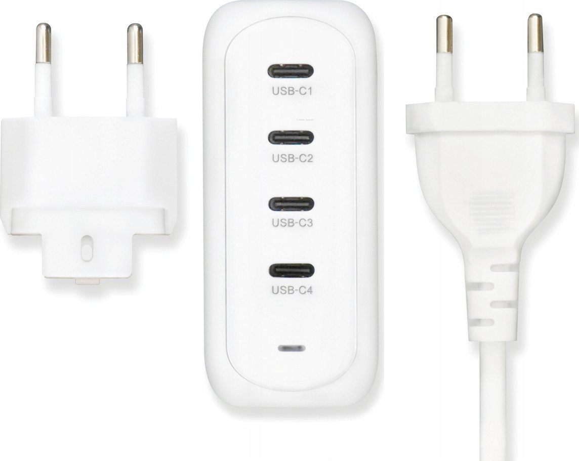 Ładowarka HI5 135W PD ADAPTER 4X USB-C 100W MAX ON ONEPORT 0642613327398