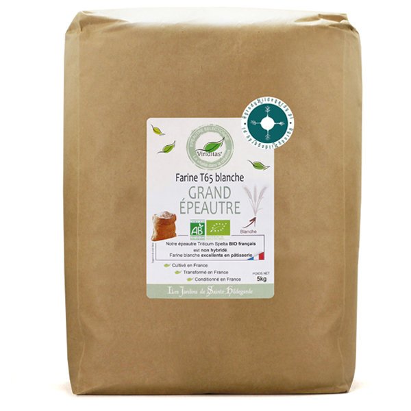 Mąka orkiszowa - Mąka typ 650 Orkisz Oberkulmer BIO 5 kg* / Les Jardins de Sainte-Hildegarde