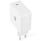 Ładowarki do telefonów - Ładowarka sieciowa Nedis GaN, 1×USB-C, 100W (WCGPD100W100WT) Biała - miniaturka - grafika 1