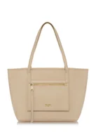 Torebki damskie - Skórzana torebka shopper damska - miniaturka - grafika 1