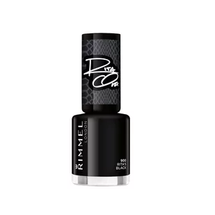 Rimmel Lakier do paznokci - 60 Seconds Rita's Shades Of Black Lakier do paznokci - 60 Seconds Rita's Shades Of Black - Lakiery do paznokci - miniaturka - grafika 1