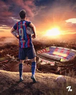 Podkładki pod mysz - PODKŁADKA POD MYSZ Nadruk 22x18 cm Robert Lewandowski Fc Barcelona Prezent - miniaturka - grafika 1