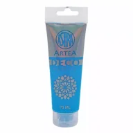 Farby i media malarskie - Astra Farba akrylowa Deco Artea tuba neonowa 75ml niebieski - miniaturka - grafika 1