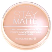 Pudry do twarzy - Rimmel Stay Matte 007 Mohair Long Lasting Pressed Powder - miniaturka - grafika 1