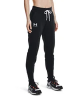 Spodnie sportowe damskie - Under Armour Spodnie dresowe w kolorze czarnym - miniaturka - grafika 1