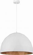 Lampy sufitowe - Sigma Lampa zwis DIAMENT biało-miedziana nad stół 31370 - miniaturka - grafika 1